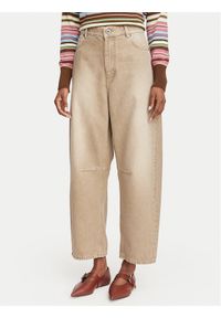 Weekend Max Mara Jeansy Arcadia 2625186061 Beżowy Boyfriend Fit. Kolor: beżowy #1