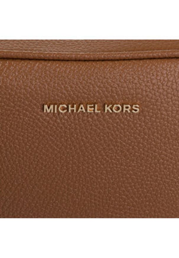 MICHAEL Michael Kors Torebka Crossbodies 32F7GGNM8L Brązowy. Kolor: brązowy. Materiał: skórzane