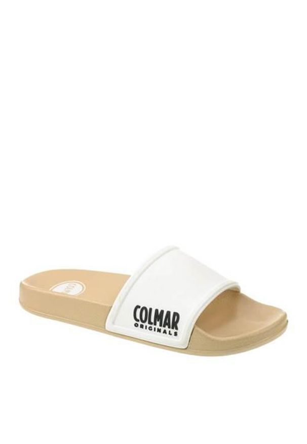 Klapki damskie Colmar Slipper Plain. Kolor: biały. Materiał: materiał, syntetyk