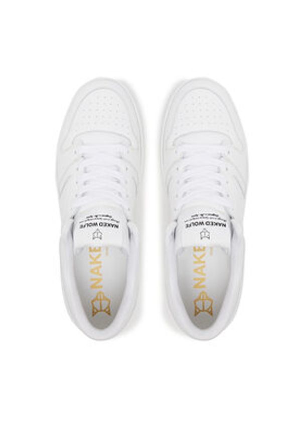 Naked Wolfe Sneakersy CM-01 Biały. Kolor: biały. Materiał: skóra