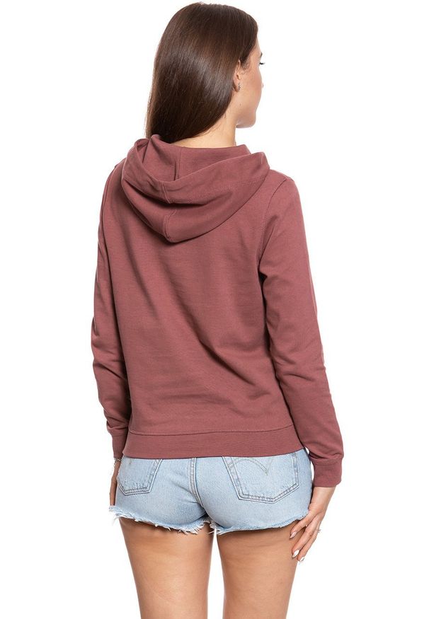 Mustang - BLUZA MUSTANG Bella H Structure WILD GINGER 1008434 7176. Typ kołnierza: kaptur