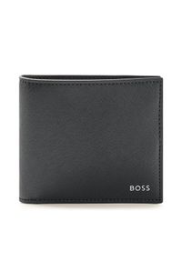 BOSS - Boss Portfel męski 50485599 Czarny. Kolor: czarny. Materiał: skóra #1