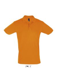 SOL'S - Polo Sol's Perfect. Typ kołnierza: polo. Kolor: pomarańczowy. Styl: elegancki #1
