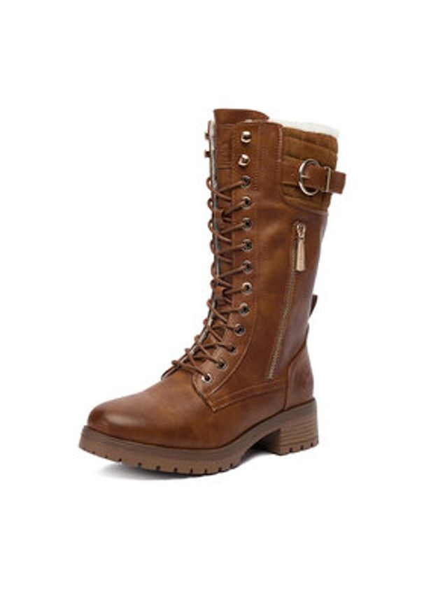 Beverly Hills Polo Club Kozaki CEO-WS17139-01 Brązowy. Kolor: brązowy. Materiał: materiał