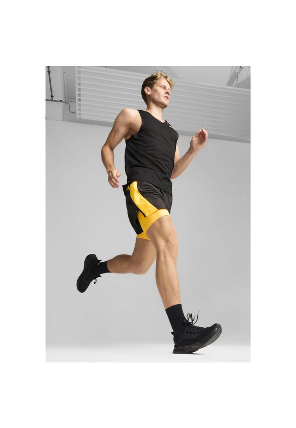 Puma - Buty do biegania unisex Retaliate 3 PUMA Black. Kolor: czarny. Materiał: materiał, syntetyk