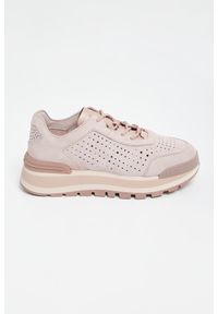 Liu Jo - Sneakersy damskie skórzane LIU JO. Nosek buta: okrągły. Materiał: skóra #4