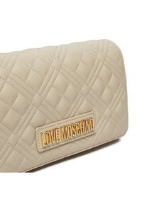 Love Moschino - LOVE MOSCHINO Torebka JC4079PP1LLA0110 Beżowy. Kolor: beżowy. Materiał: skórzane #6