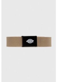 Dickies pasek męski kolor beżowy. Kolor: beżowy #1