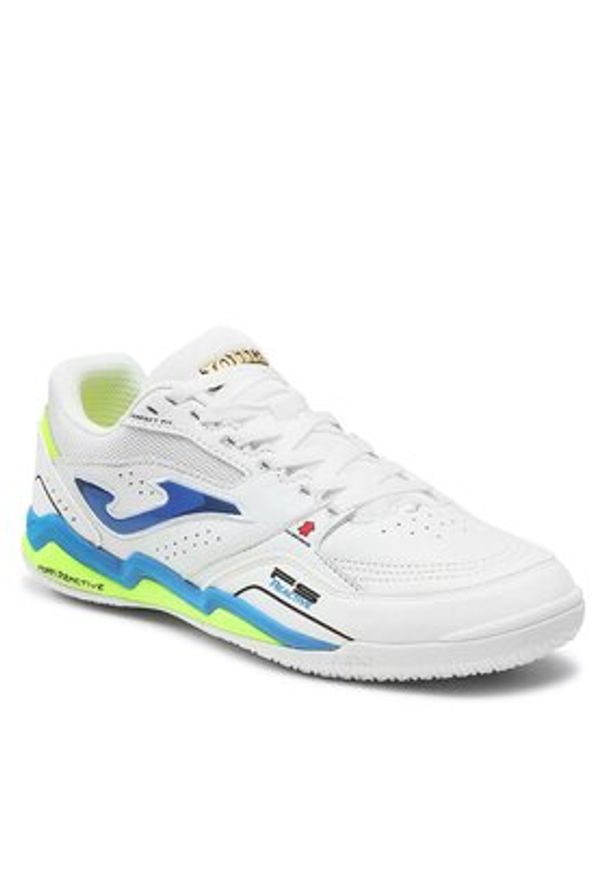 Joma Buty do piłki nożnej Fs Reactive 2302 FSW2302IN Biały. Kolor: biały. Materiał: skóra