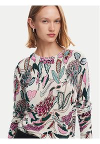 Desigual Sweter Manchester 24WWJF41 Kolorowy Regular Fit. Materiał: wiskoza. Wzór: kolorowy #9