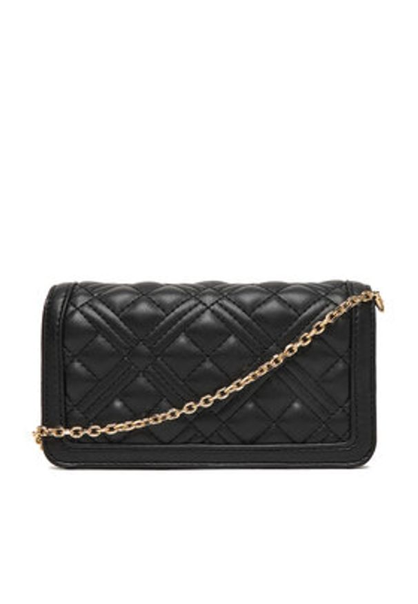 Love Moschino - LOVE MOSCHINO Torebka JC5681PP0NLA0000 Czarny. Kolor: czarny. Materiał: skórzane