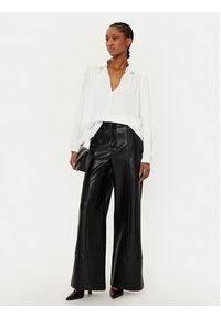 BARDOT Spodnie z imitacji skóry 58936PB Czarny Slim Fit. Kolor: czarny. Materiał: syntetyk #3
