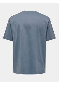 Only & Sons T-Shirt Fred 22022532 Niebieski Relaxed Fit. Kolor: niebieski. Materiał: bawełna #7