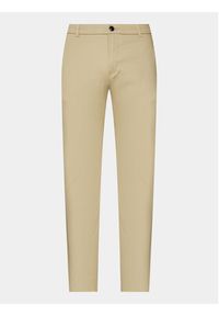 Lindbergh Chinosy 30-005044 Beżowy Slim Fit. Kolor: beżowy. Materiał: bawełna #8