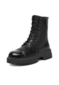 DeeZee Trzewiki CEO-HY59067-7 Czarny. Kolor: czarny. Materiał: materiał #2