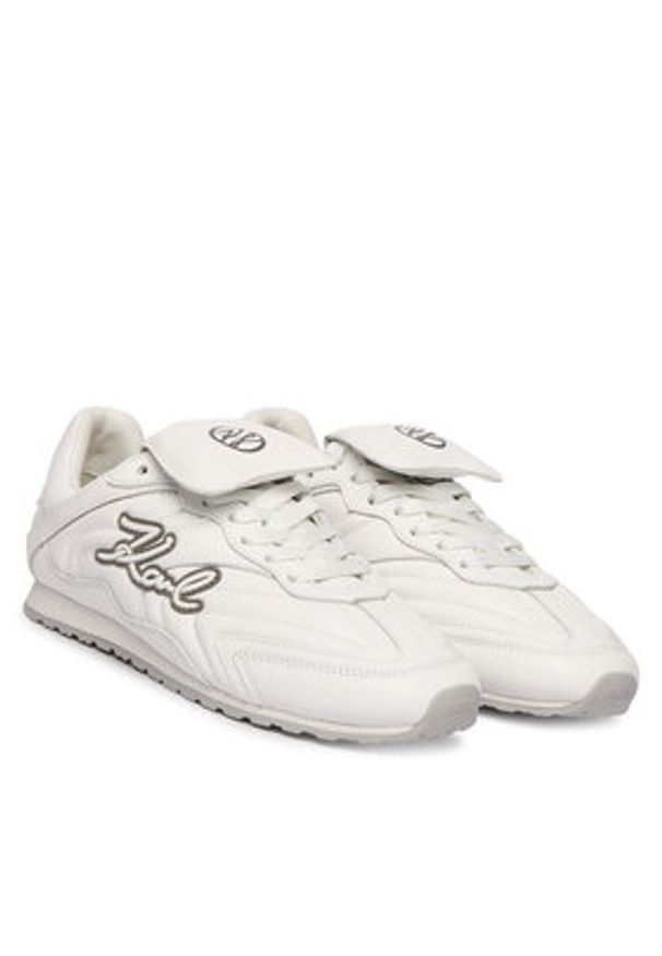 Karl Lagerfeld - KARL LAGERFELD Sneakersy Venus KL65926 Biały. Kolor: biały. Materiał: skóra
