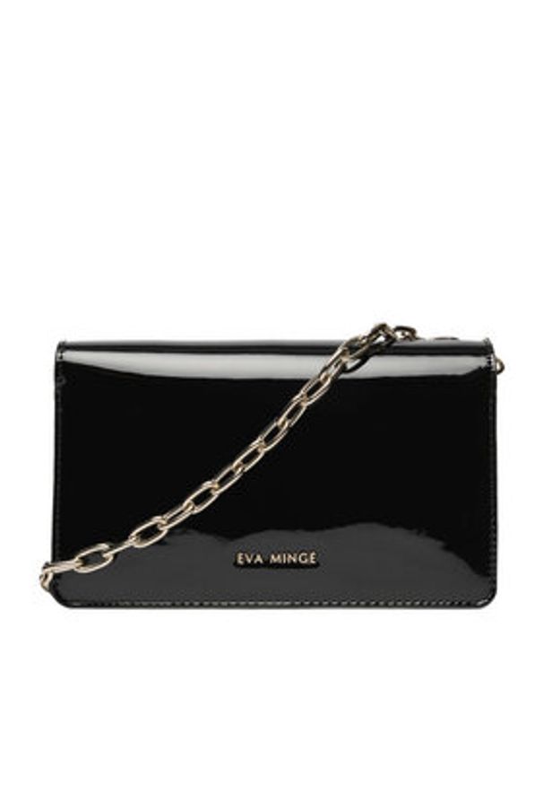 Eva Minge Torebka EO-ANGEL-LDA8639 Czarny. Kolor: czarny. Materiał: skórzane