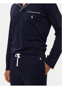 Polo Ralph Lauren Piżama 714950586004 Granatowy Regular Fit. Kolor: niebieski. Materiał: bawełna