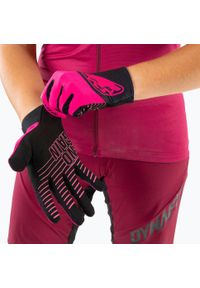 Dynafit - Rękawiczki rowerowe DYNAFIT Ride. Kolor: czarny, wielokolorowy, różowy