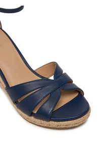 Lauren Ralph Lauren - LAUREN RALPH LAUREN Espadryle Nellie 802P04433003 Granatowy. Kolor: niebieski. Materiał: skóra #5