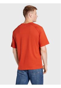 Redefined Rebel T-Shirt Thomas 211126 Czerwony Regular Fit. Kolor: czerwony. Materiał: bawełna #3