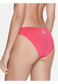 Calvin Klein Swimwear Dół od bikini KW0KW01987 Różowy. Kolor: różowy. Materiał: syntetyk