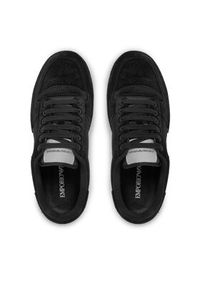 Emporio Armani Sneakersy X4X650 XR076 R926 Czarny. Kolor: czarny. Materiał: materiał #3