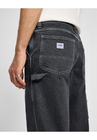 Lee - LEE MĘSKIE SPODNIE JEANSOWE CARPENTER BLACK STONE 112355778 L75K015943