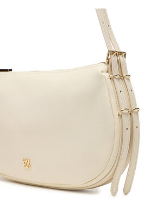 Hugo - HUGO Torebka Neeko P_Shoulder Bag 50558234 Biały. Kolor: biały. Materiał: skórzane