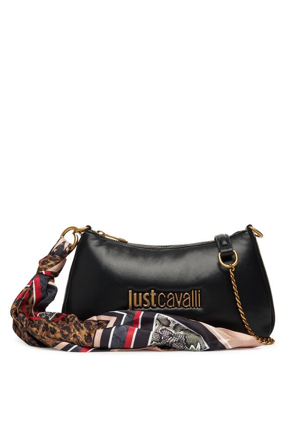 Torebka Just Cavalli. Kolor: czarny