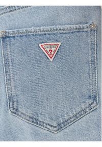 Guess Szorty jeansowe W5GD1A D4K30 Niebieski Regular Fit. Kolor: niebieski. Materiał: bawełna, jeans #4