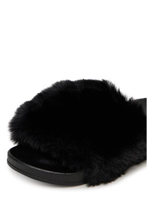 DeeZee Klapki TY013 Czarny. Kolor: czarny. Materiał: materiał