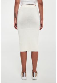 Armani Exchange - Spódnica midi wełniana ARMANI EXCHANGE. Materiał: wełna #3