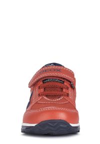 Geox - Buty dziecięce. Nosek buta: okrągły. Zapięcie: rzepy. Kolor: czerwony. Materiał: syntetyk, materiał, skóra, guma. Szerokość cholewki: normalna #4