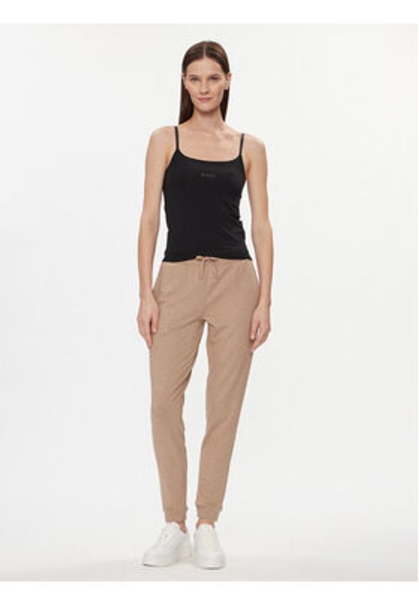 BOSS - Boss Top 50515601 Czarny Slim Fit. Kolor: czarny