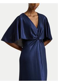 Lauren Ralph Lauren - LAUREN RALPH LAUREN Sukienka wieczorowa 253P04061003 Granatowy Regular Fit. Kolor: niebieski. Materiał: syntetyk. Styl: wizytowy #5