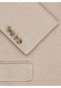 Pako Lorente - PAKO LORENTE – Dzianinowa marynarka w kolorze beżowym. Kolor: czerwony, beżowy. Materiał: dzianina. Sezon: wiosna #4