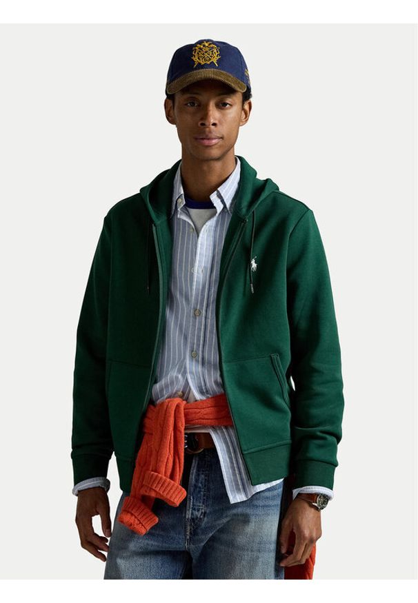 Polo Ralph Lauren Bluza 710881517098 Zielony Regular Fit. Typ kołnierza: polo. Kolor: zielony. Materiał: bawełna