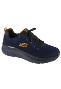 skechers - Buty do chodzenia męskie, Skechers D'Lux Walker Get Oasis. Kolor: niebieski. Sport: turystyka piesza #1