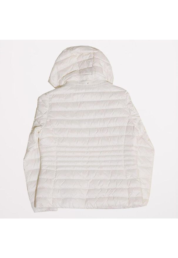 Geox - Kurtka GEOX D JAYSEN Biały. Kolor: biały. Materiał: tkanina