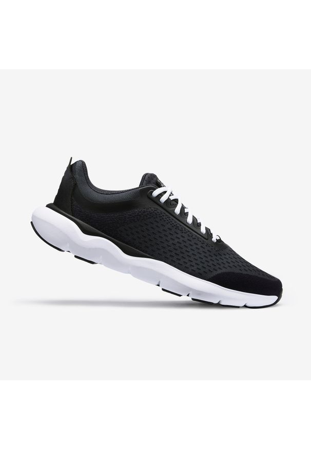 KALENJI - Buty do biegania damskie Kalenji Jogflow 500.1. Kolor: czarny. Materiał: mesh, materiał. Szerokość cholewki: normalna