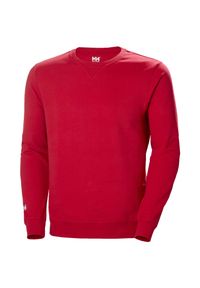 Bluza okrągły dekolt Helly Hansen PS. Kolor: czerwony. Materiał: materiał, bawełna #1