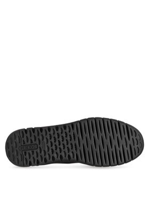 Geox Sneakersy U Flextride Plus U65MAA 0009B C9999 Czarny. Kolor: czarny. Materiał: skóra