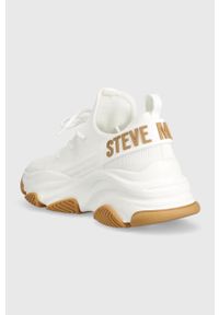 Steve Madden sneakersy Protégé-E kolor biały SM19000032. Nosek buta: okrągły. Zapięcie: sznurówki. Kolor: biały. Materiał: materiał, guma. Obcas: na platformie #4