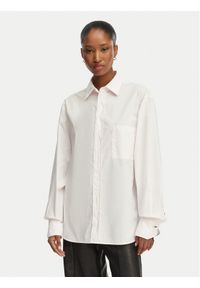 BOSS Koszula Saturday 50543800 Różowy jasny Oversize. Kolor: różowy. Materiał: bawełna #1