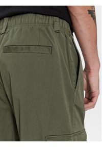 Calvin Klein Jeans Spodnie materiałowe Essential J30J324537 Zielony Regular Fit. Kolor: zielony. Materiał: materiał, bawełna #5