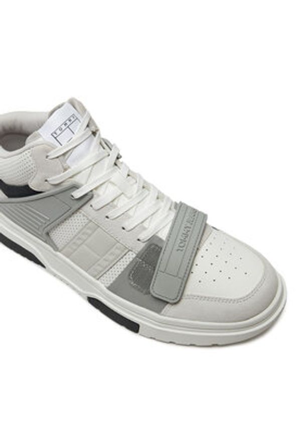 Tommy Jeans Sneakersy The Brooklyn Urban Mid EM0EM01415 Szary. Kolor: szary. Materiał: skóra