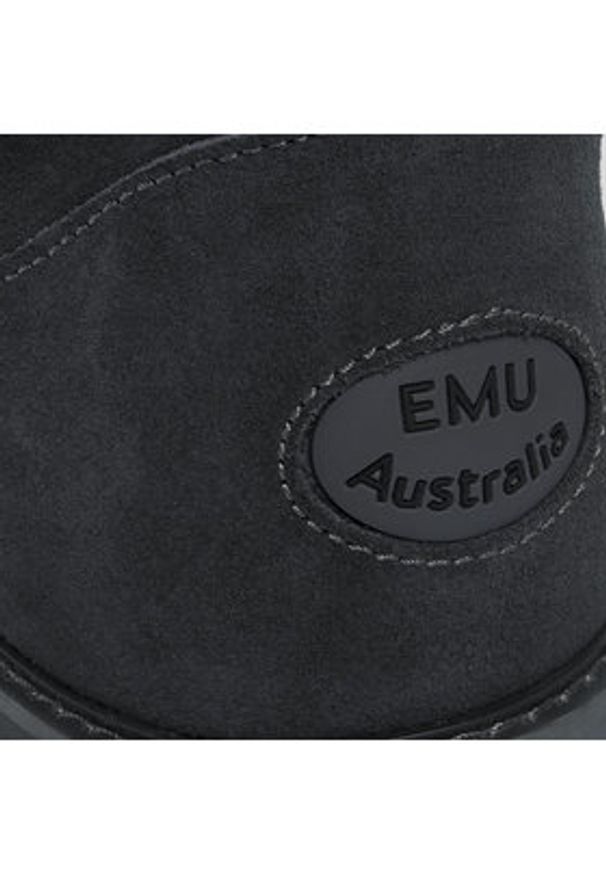 EMU Australia Kozaki Moonta W11799 Szary. Kolor: szary. Materiał: skóra