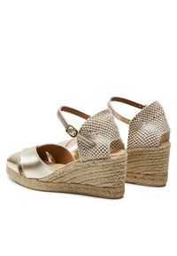 Geox Espadryle D Gelsa Low D45NGA 000CF C2012 Złoty. Kolor: złoty. Materiał: materiał