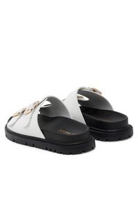 MEXX Klapki MX/021C-HY Biały. Kolor: biały. Materiał: skóra #7